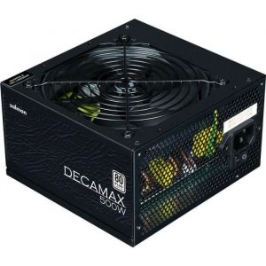 Zalman Tech Co. Ltd. Alimentation PC - DecaMax 500W - 80+ - Non modulaire - Ventilateur 120mm - Noir