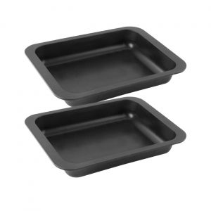 Fackelmann Ensemble de 2 Plats &agrave; four 33 x 25 cm Zenker Sp&eacute;cial Cooking