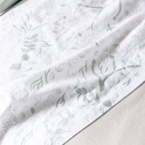 Kadolis Drap plat B&eacute;b&eacute; Coton Bio Yukari Douceur