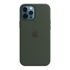 Image de Apple Coque iPhone 12 Pro Max Silicone vert MagSafe