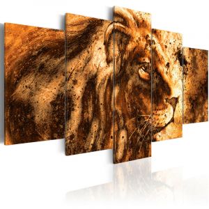 Image de Artgeist Tableau - Beautiful Lion - 100x50