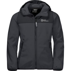 Jack Wolfskin Kid's Fourwinds Jacket - Veste softshell taille 140, gris