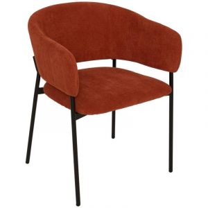 Atmosphera Fauteuil de table Solea ambre L59xp55xH78,5cm créateur d'intérieur