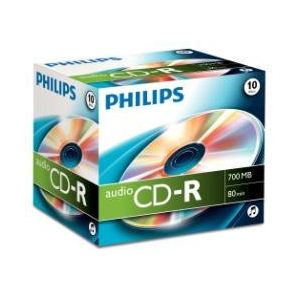 Philips CR7A0NJ10/00 - 10 x CD-R 700 Mo 52x