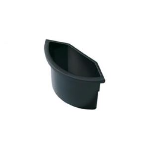 Helit Corbeille à papier en plastique (18 L)