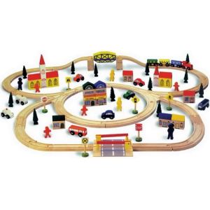 Equilibre et aventure Circuit Chemin de fer grand format