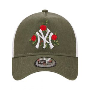 Image de New era Casquette New-Era FLOWER TRUCKER NEW YORK YANKEES - Couleur Unique - Taille Kaki