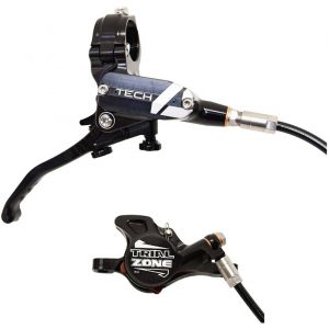 Hope Tech 4 Trial Zone No. 9 Frein à disque PM arrière sans rotor, noir Freins à disque