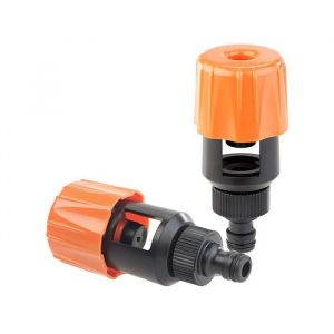 Royal Gardineer 2 adaptateurs universels de robinet pour tuyau d'arrosage