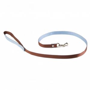 Alter Ego LAISSE CHIEN BICOLORE Bleu/Marron - M - 100cm