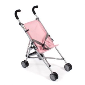 Bayer Chic 2000 601 15 Mini Roma Poupée Buggy Mélange Gris/Rose