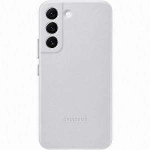 Image de Samsung Coque S22 Cuir gris