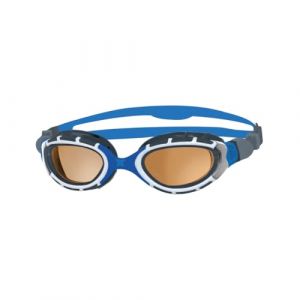 Zoggs Unisex Predator Flex Titanium - Regular Fit Schwimmbrille für Erwachsene (1er Pack)