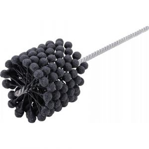 Rodoir A cylindre boule, honoir, brosse de rodage flexible grain 120 - 94 - 96 mm - Bgs Technic