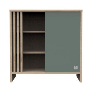 Sauthon Commode 1 porte Tokyo MARRON