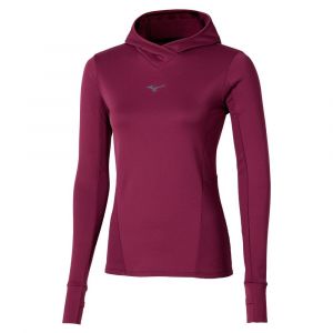Mizuno Active Warmalite Hooded Maillot De Course Femmes - Violet, Taille XL