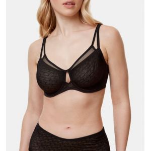 Triumph Signature Sheer W01 Ex Soutien-Gorge, Schwarz, 90G Femme