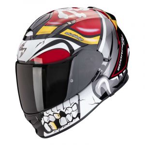 Scorpion Casque int&eacute;gral Exo-491 Pirate rouge- XS