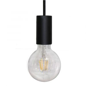 Wonderlamp w-a000004 Douille Suspension E27, noir, 180 x 4.5 cm