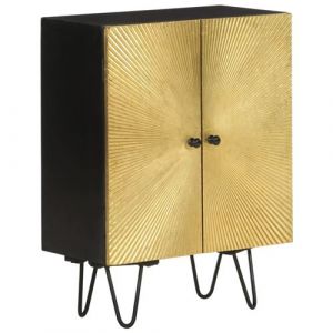 VidaXL Buffet 55x30x75 cm bois massif de manguier