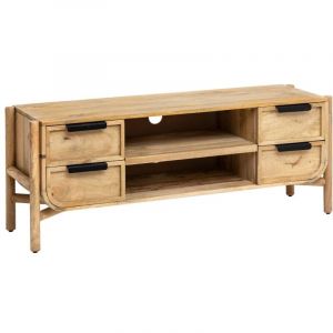 Meuble tv en bois de manguier Nova