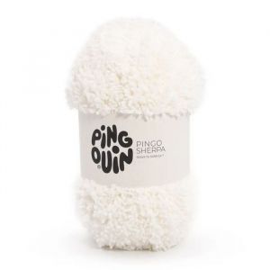 Pingo Sherpa 100GR de Pingouin : La douceur r&eacute;confortante pour des cr&eacute;ations chaleureuses(...) - Ecru