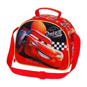 Disney Cars 3 Bumper-Sac à Goûter 3D, Rouge, 25,5 x 20 cm