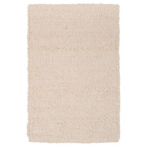 Tapis effet ivoire laine Volna