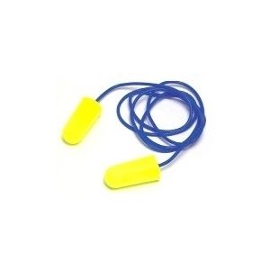 3M Bouchon d'oreille avec corde 36db ear soft jaune (200 paires) -