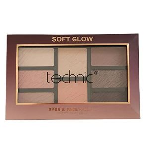 Technic Cosmetics - Paleta para ojos y rostro Soft Glow