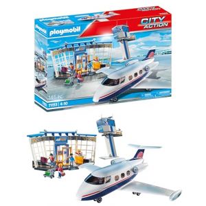 Playmobil 71153 Aéroport City Action-Voyage Avion