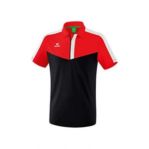 Image de Erima Squad Sport Polo Homme, Rouge/Noir/Blanc, FR (Taille Fabricant : XL)