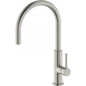 EUROSANIT Mitigeur d’évier haut ILHEA Inox brossé by