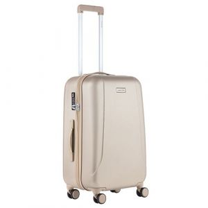 CarryOn Skyhopper Valise TSA Trolley 68 cm OKOBAN Doubles roues Champagne