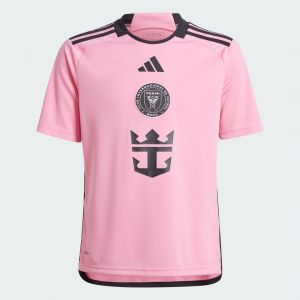 Adidas Maillot Domicile Inter Miami CF 24/25 Messi Enfants - Easy Pink, Easy Pink - Taille 15-16Y