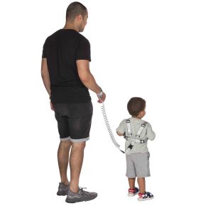 Dooky Harnais enfant d'apprentissage de la marche Grey