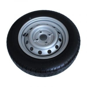 Trigano Roue compl&egrave;te 155/70R13 4 trous 100 d&eacute;port 30