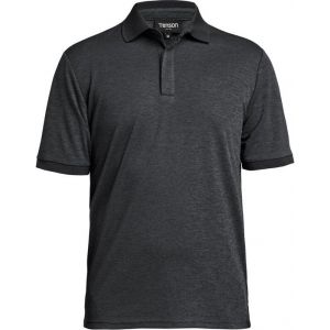 Tenson TXlite Melange Polo 465018060 - Noir - 3XL