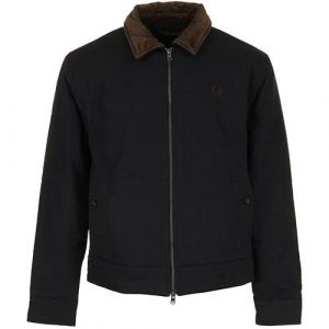 Fred Perry Cotton Caban Jacket, bleu - Taille XL