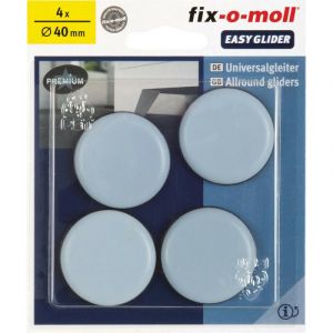 Suki Tampon EASYGLIDER gris 40mm - 4 Unit&eacute;s