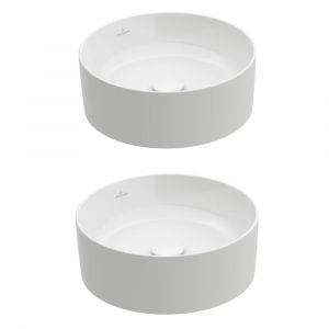 Image de Villeroy & Boch IDEAL STANDARD Lot de deux vasques à poser rondes Collaro - Blanc