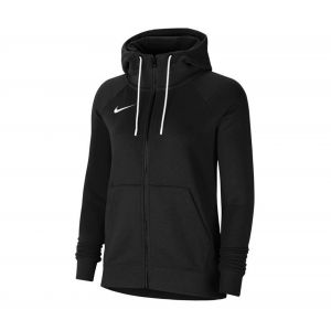 Nike Femme W Nk Flc Park20 Fz Hoodie, Noir/Blanc, S EU