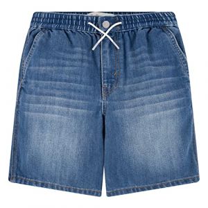 Levi's Short droit denim stretch délavé Bleu Kids - Couleur Bleu - Taille 12-14 ans