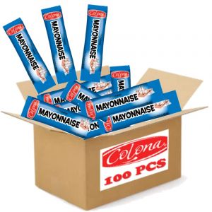 Image de 100 sticks de sauce Mayonnaise 10 ml - Colona