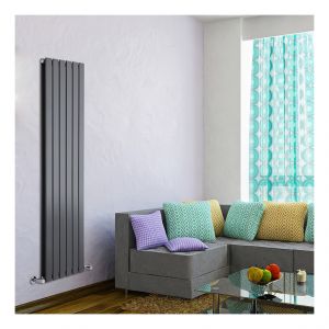 Hudson Reed Radiateur design vertical Delta 160cm x 42cm x 5cm