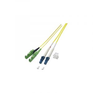 EFB Elektronik C&acirc;ble de raccordement fibre optique O0937.5 [1x E2000/APC 8&deg; m&acirc;le - 1x LC m&acirc;le] 9/125 &micro; Singlemode OS2 5 m