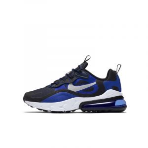 Nike Chaussure Air Max 270 React pour Enfant plus &acirc;g&eacute; - Bleu - Taille 38.5