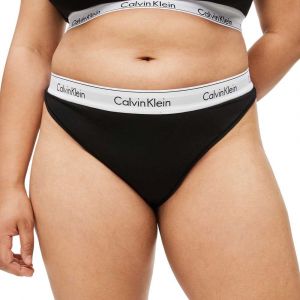 Calvin Klein Underwear Modern Thong XXXL Bla - Bla - XXXL