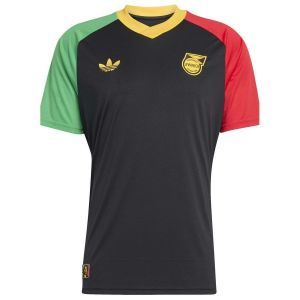 Adidas Maillot pr&eacute;-match Ext&eacute;rieur Jama&iuml;que26 x Bob Marley, pointure X-Small - Taille X-Small
