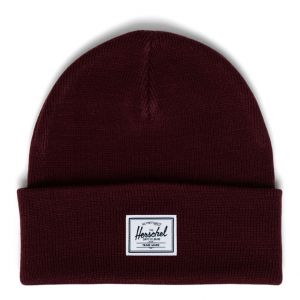 Herschel Bonnet à revers ELMER Bordeaux - Taille Taille Unique